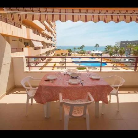 Z-42C Frontal Sea Views, With Air Conditioning And Community Pool Apartamento Calpe